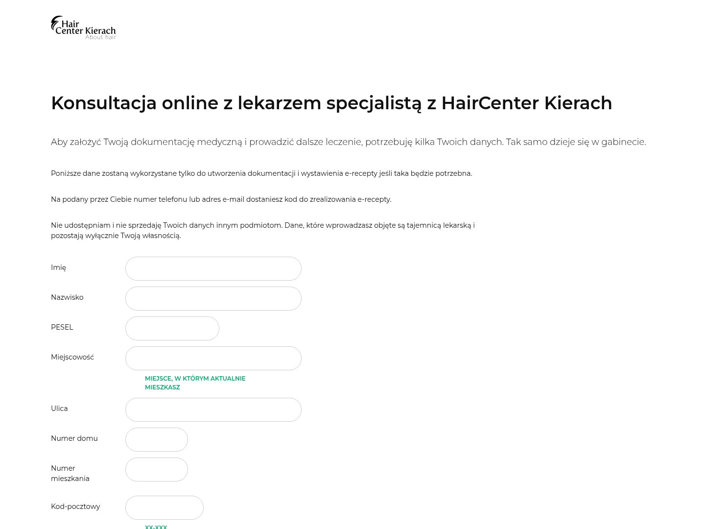 Dokumentacja i e-recepta