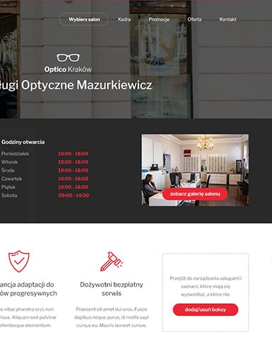 Zarządzanie salonami