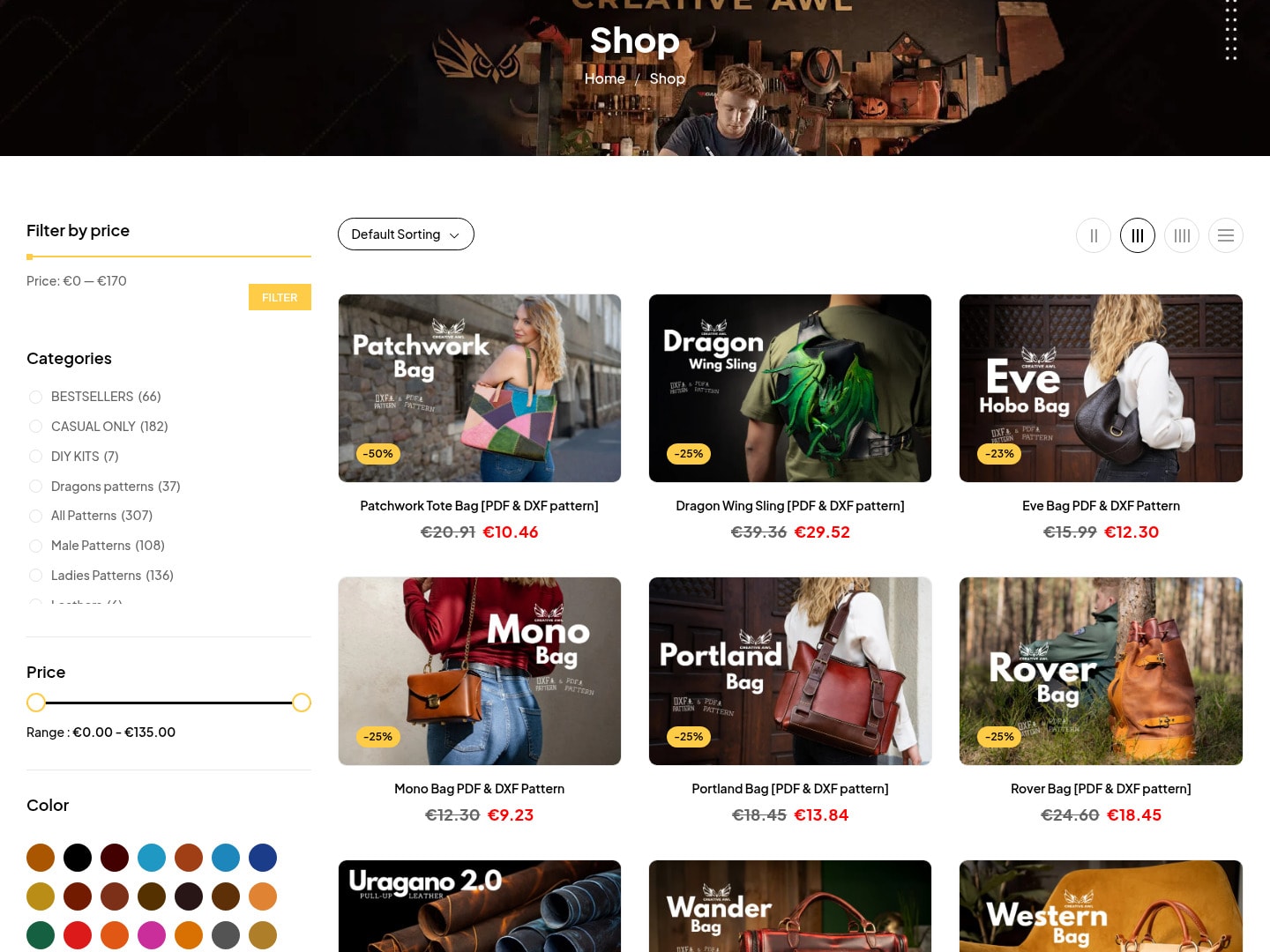 Katalog zbudowany pod skanowanie