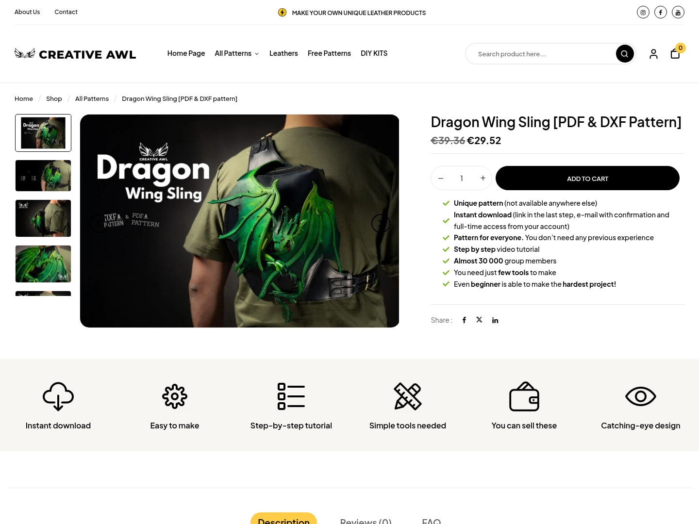 Strona produktu dla plików cyfrowych